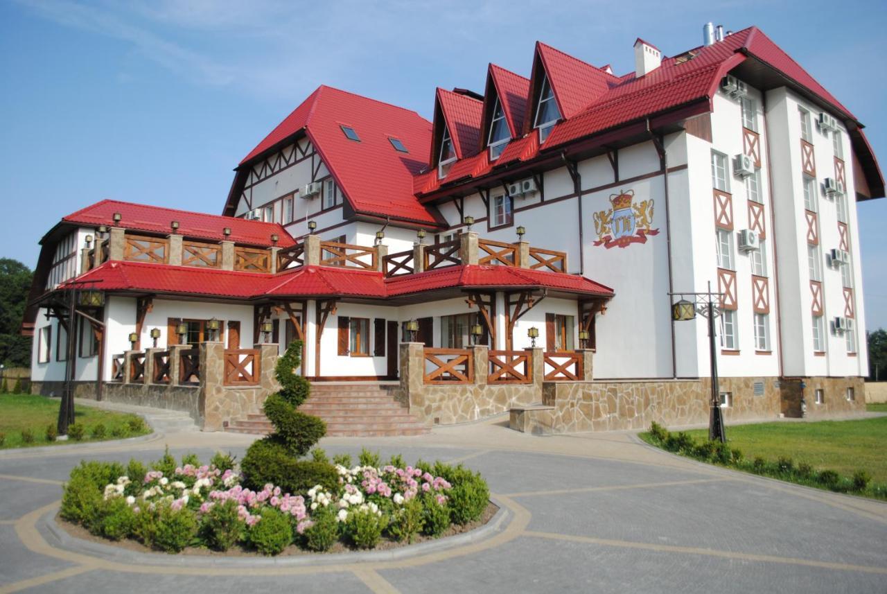 Hotel Галицька Корона Leópolis Exterior foto